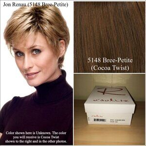 Jon Renau 5148 Bree Petite O'solite Synthetic Wig (Basic Cap)-8/30 (Cocoa Twist)
